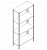 Металлический стеллаж Prostor Lite 700x300x1500